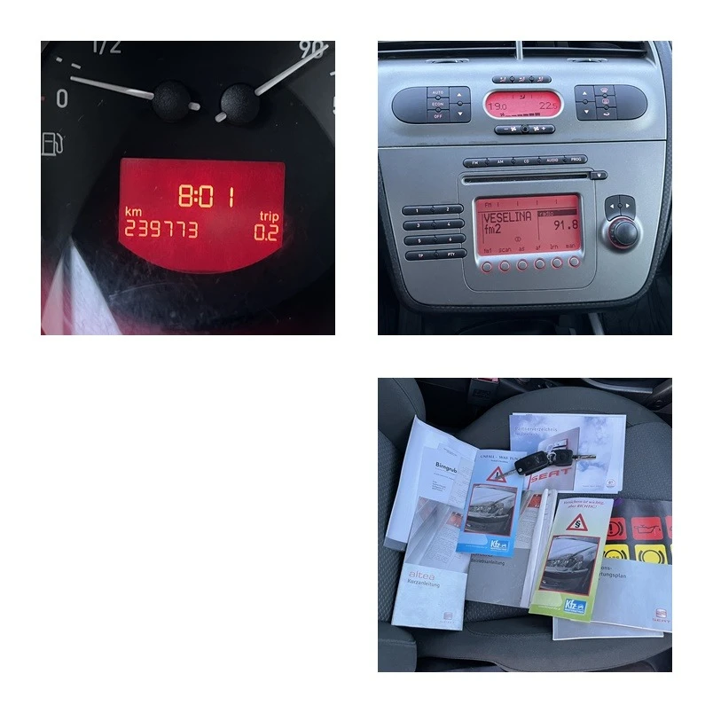 Seat Altea 1.9TDI 105.   EURO 4 | Mobile.bg   13