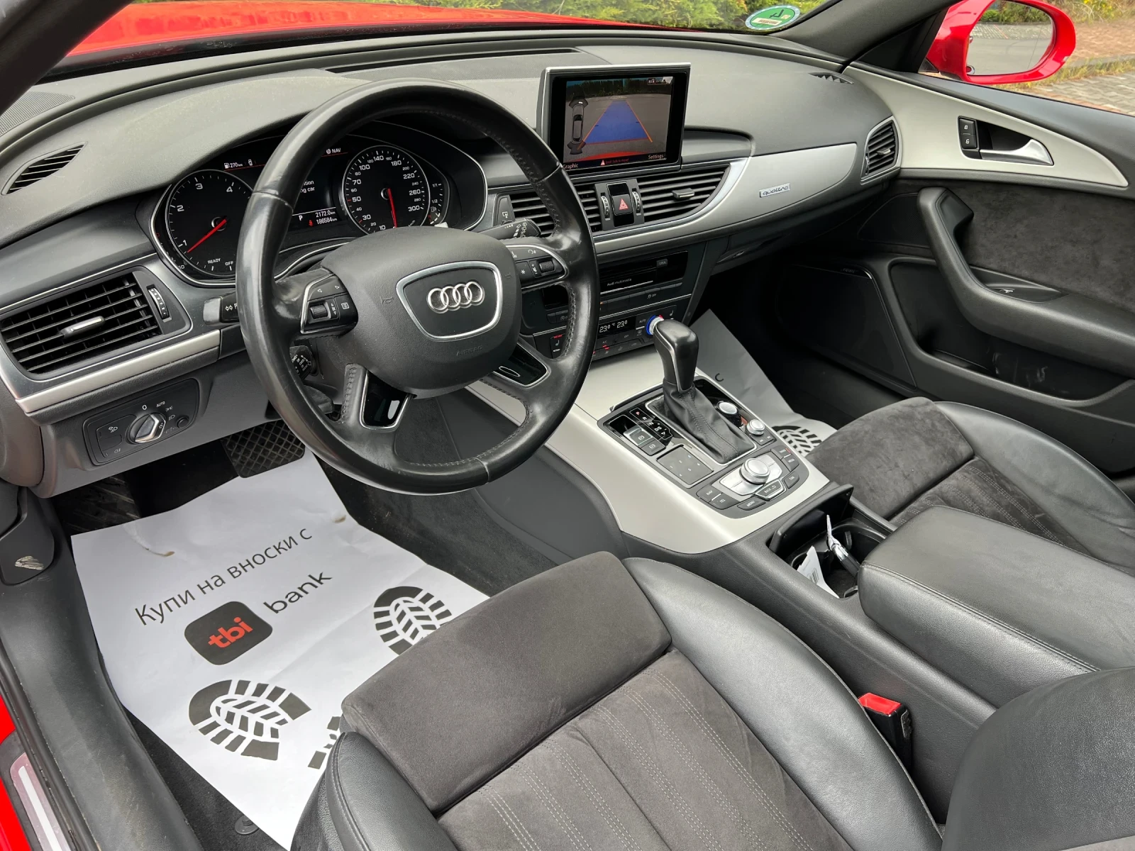 Audi A6 3.0TDI-S-Line-Лизинг през Уникредит по 365лв - изображение 10