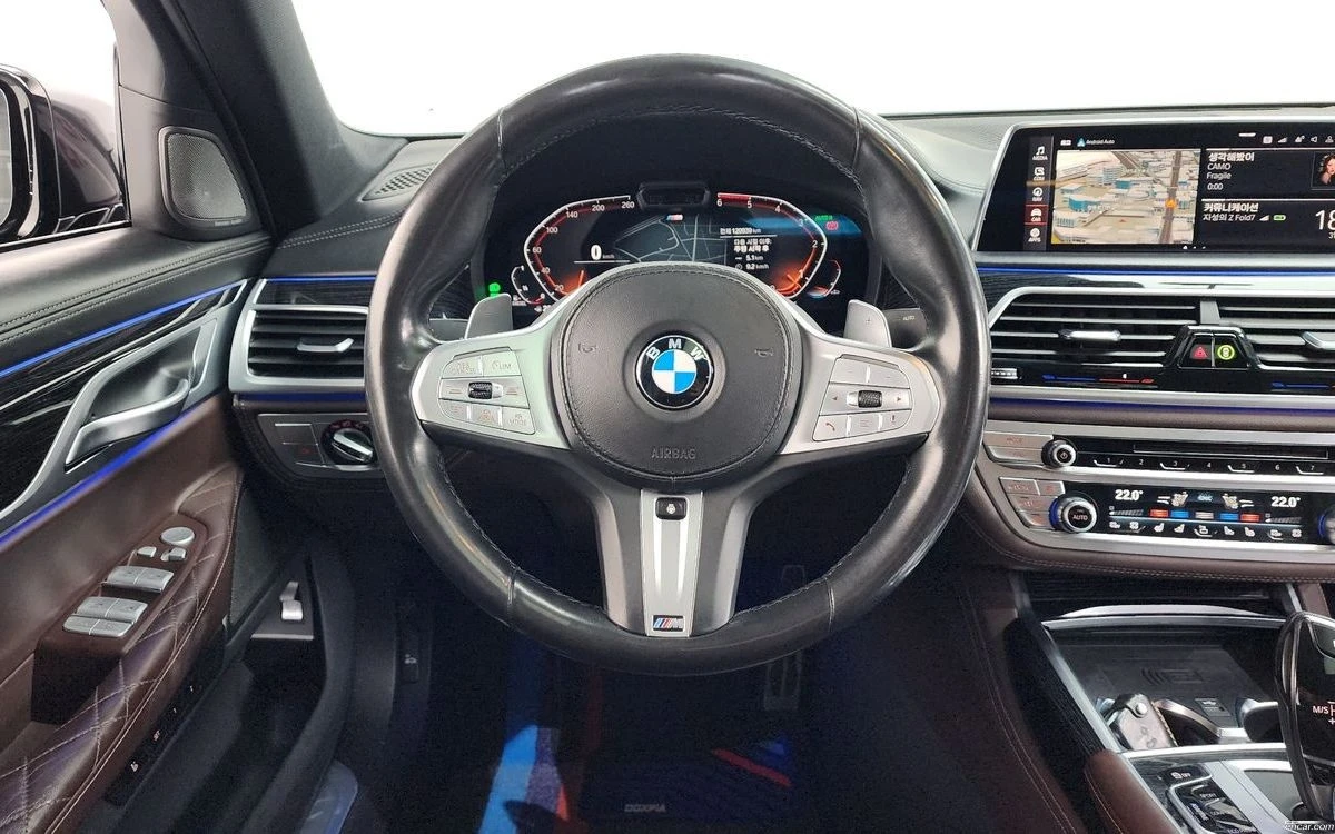 BMW 740 D/ОБДУХВАНЕ/HEAD UP/360CAMERA/, снимка 7 - Автомобили и джипове - 55317833
