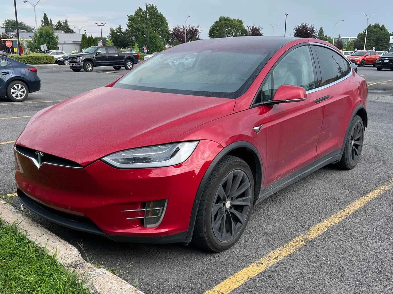 Tesla Model X * AWD * CARFAX * ОПЦИЯ ЗА ФИНАНСИРАНЕ