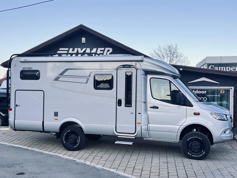 Кемпер HYMER / ERIBA 4X4 MLT CrossOver 3500 кг., снимка 3 - Каравани и кемпери - 49385332