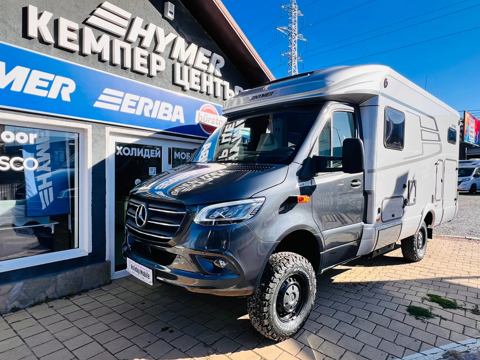 Кемпер HYMER / ERIBA 4X4 MLT CrossOver 3500 кг., снимка 1