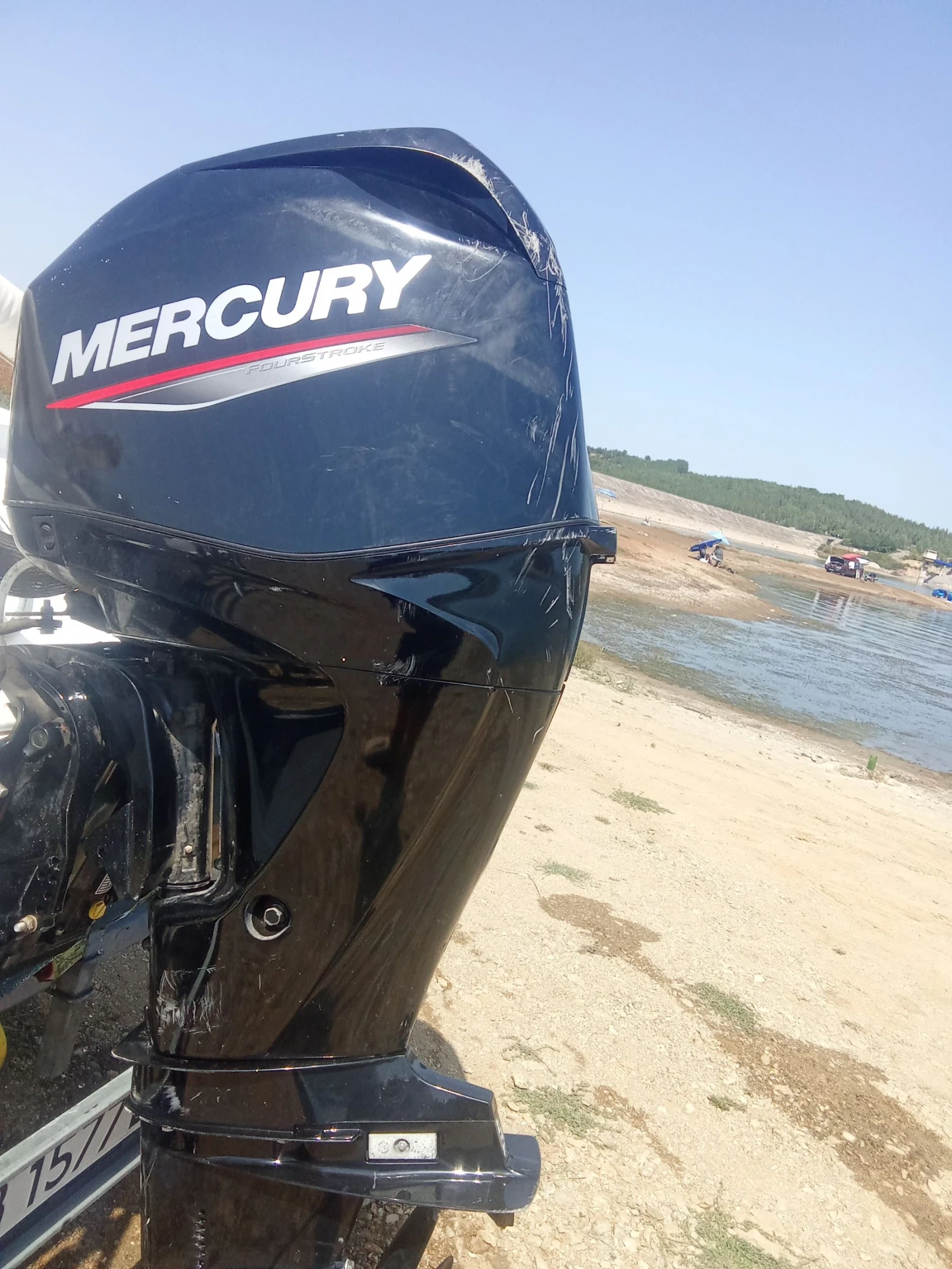 Извънбордов двигател Mercury ОТЛИЧЕН/2021г на 350моточаса/Фул Комплектовка - изображение 3