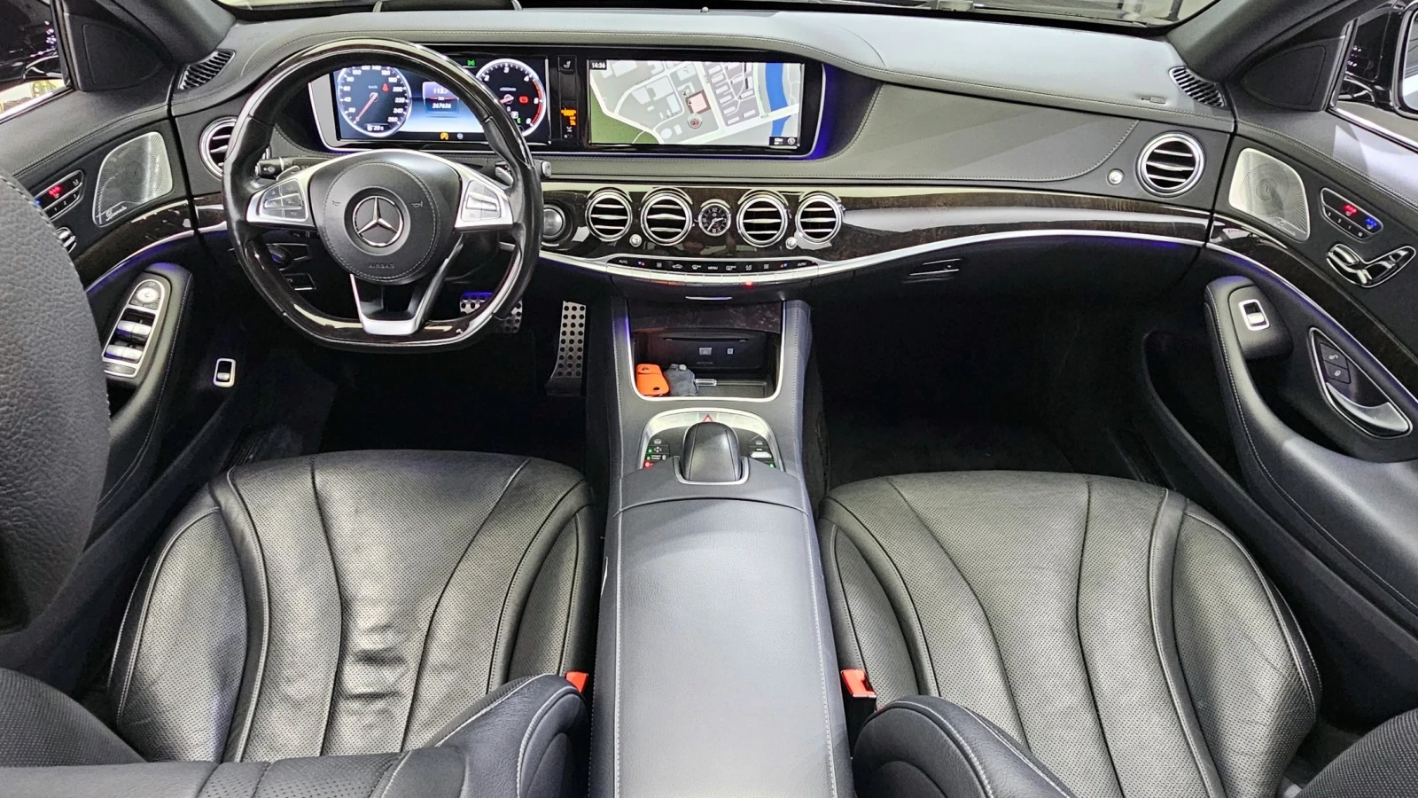 Mercedes-Benz S 350 AMG line/Head up/360 Cam/Подгрев/Обдух/HUD/, снимка 6 - Автомобили и джипове - 54747563