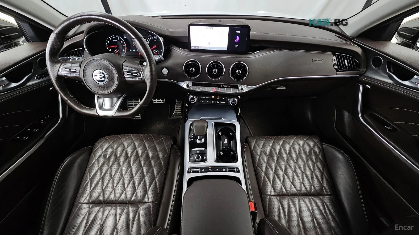 Kia Stinger MEISTER* 2.5T* AWD* HUD* ОБДУХ* 360* , снимка 5 - Автомобили и джипове - 55994314