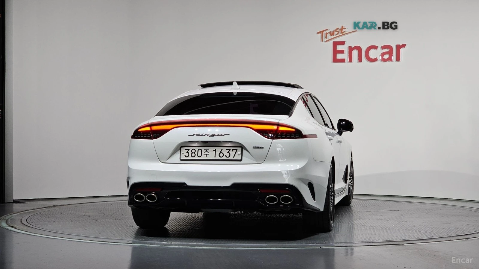 Kia Stinger MEISTER* 2.5T* AWD* HUD* ОБДУХ* 360* , снимка 4 - Автомобили и джипове - 55994314