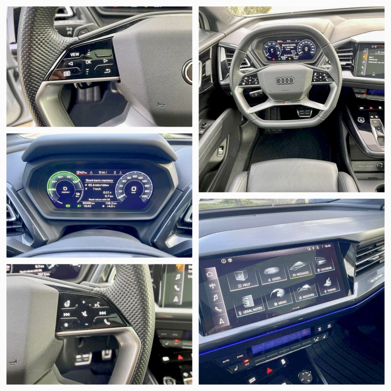 Audi Q4 55e-tron* Prestige* Quattro* S-Line* Matrix* Sonos, снимка 12 - Автомобили и джипове - 49590780