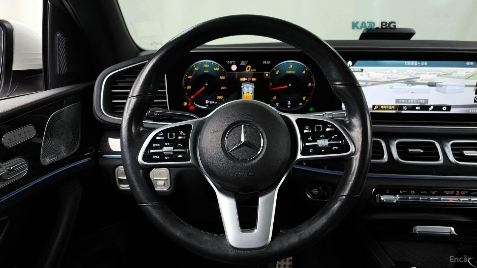 Mercedes-Benz GLE 400 4MATIC* КОЖА* ПОДГРЕВ* ОБДУХВ* BURMASTER* PANO* 36, снимка 12 - Автомобили и джипове - 55412443
