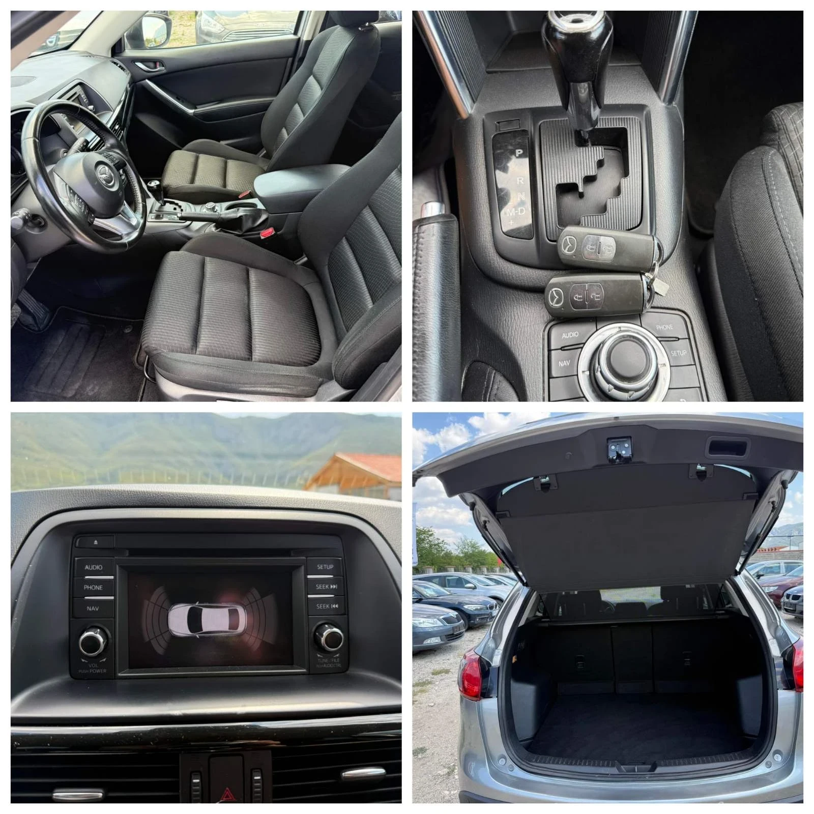 Mazda CX-5 2.2 D 150 к.с.АВТОМАТ 4х4, снимка 17 - Автомобили и джипове - 55569056
