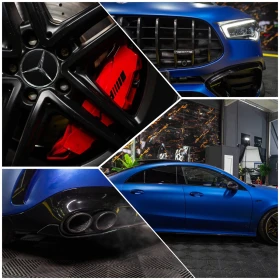 Mercedes-Benz CLA 45 AMG LED BURMEISTER ПАНО NAVI ЛИЗИНГ 100%, снимка 17