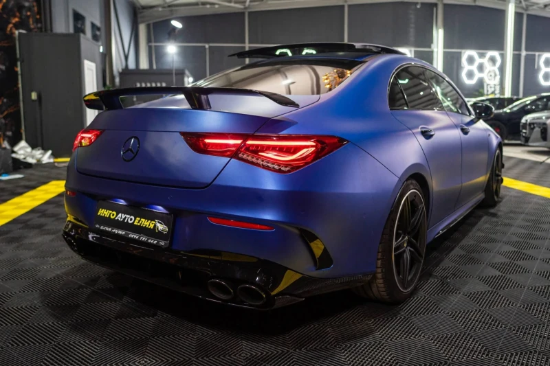 Mercedes-Benz CLA 45 AMG LED BURMEISTER ПАНО NAVI ЛИЗИНГ 100%, снимка 10 - Автомобили и джипове - 53364076