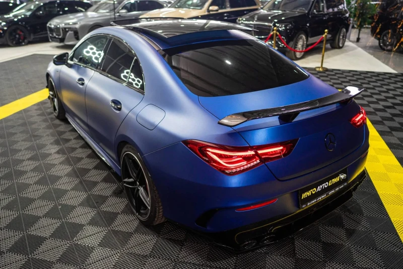 Mercedes-Benz CLA 45 AMG LED BURMEISTER ПАНО NAVI ЛИЗИНГ 100%, снимка 7 - Автомобили и джипове - 53364076