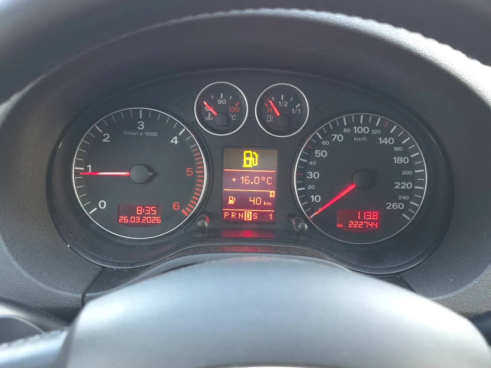 Audi A3 2.0tdi Avtomat, снимка 13 - Автомобили и джипове - 54308092