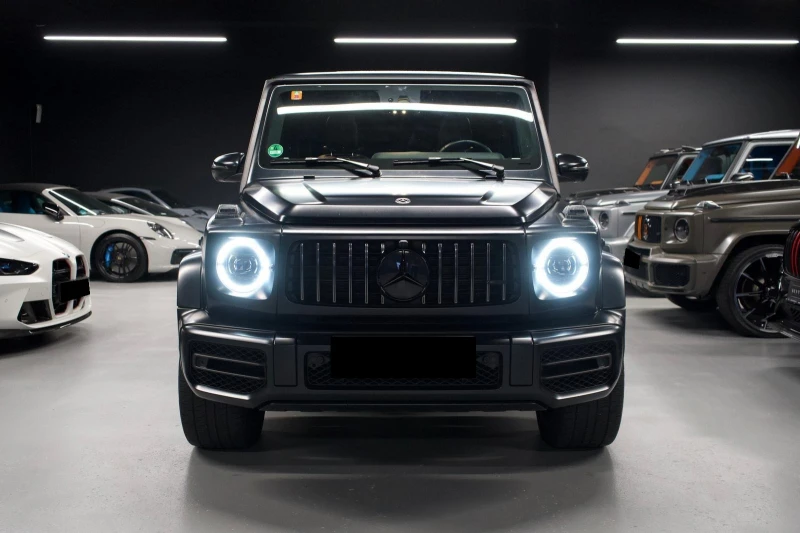 Mercedes-Benz G 63 AMG DESIGNO* CARBON* BURM* DIST* MEMORY* 360CAM* , снимка 2 - Автомобили и джипове - 52624853