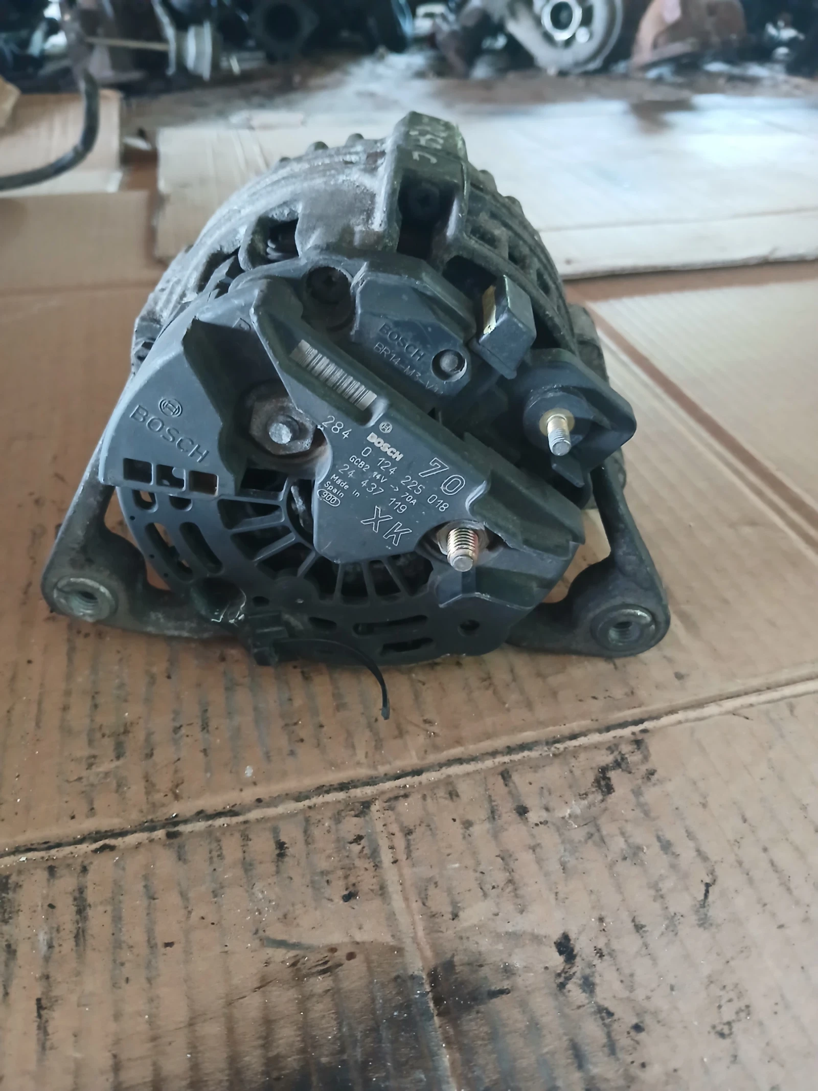 0 124 225 018 алтернатор Opel Corsa C , снимка 4 - Части - 55310418