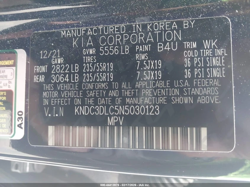 Kia EV6 Wind AWD * Крайна цена до БГ* , снимка 9 - Автомобили и джипове - 53936274