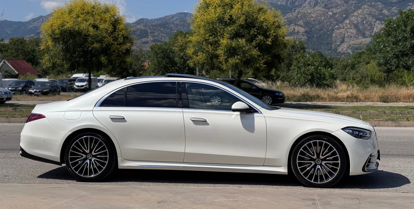 Mercedes-Benz S 400 d L 4MATIC AMG* 3xTV* ГАРАНЦИЯ* , снимка 6 - Автомобили и джипове - 55061968