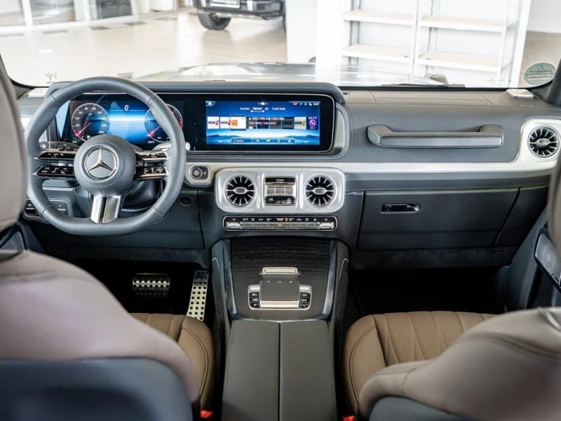 Mercedes-Benz G 450 d/AMG/4M/FACELIFT/NIGHT/BURM/MANUFAKTUR/SUPERIOR/, снимка 12 - Автомобили и джипове - 52386523