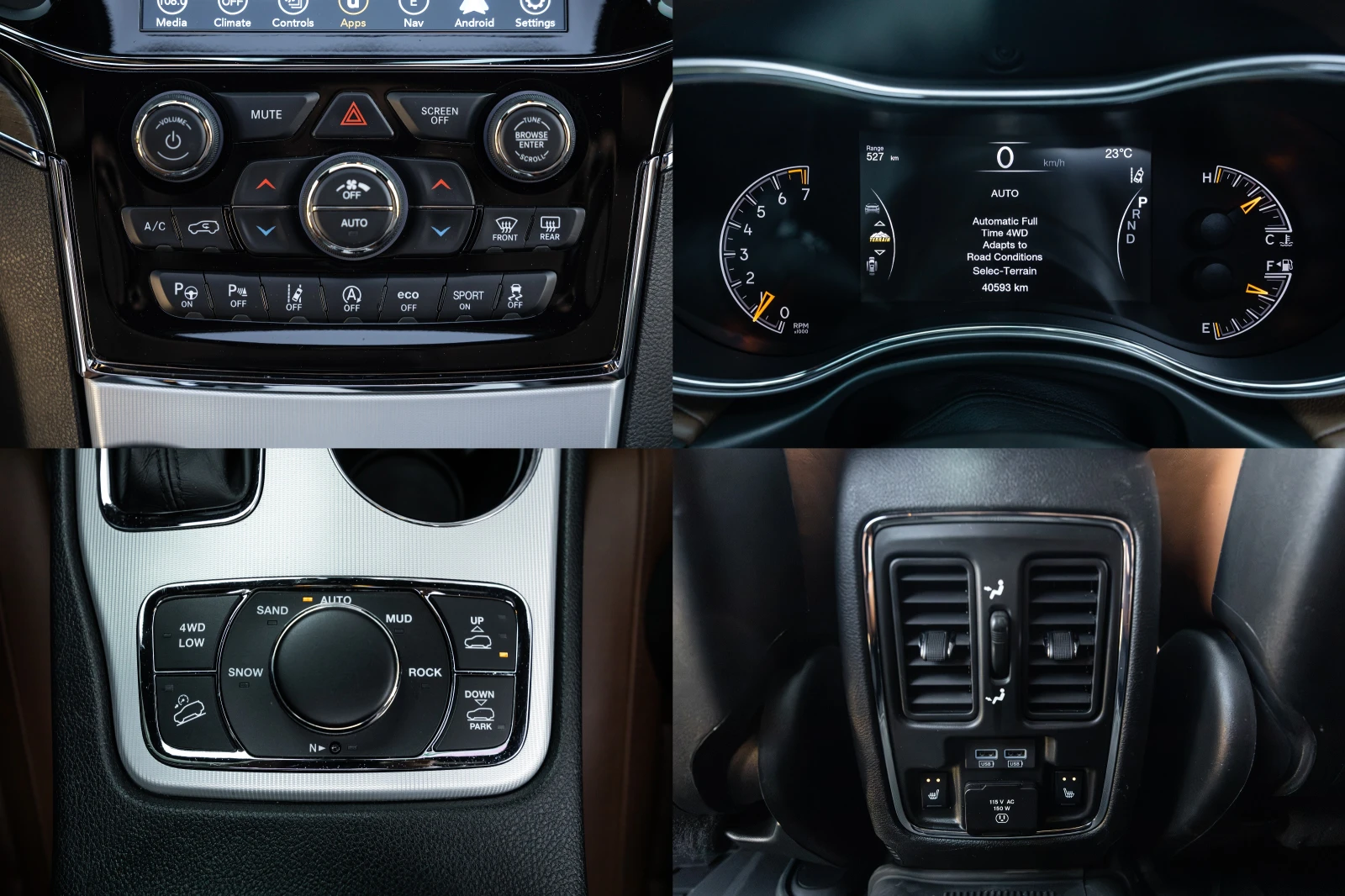 Jeep Grand cherokee SUMMIT, снимка 14 - Автомобили и джипове - 55269121