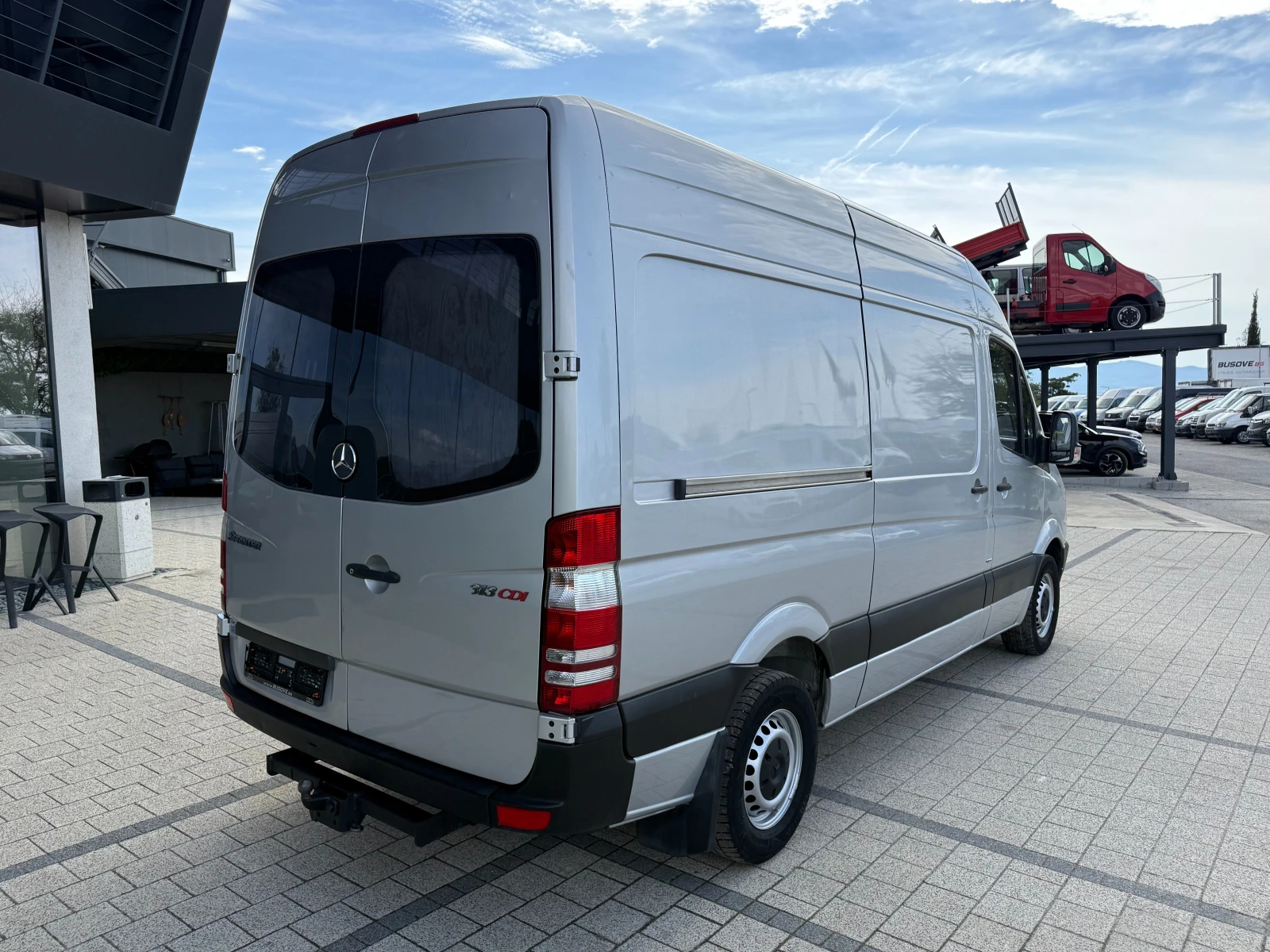Mercedes-Benz Sprinter 313CDI Климатроник L2H2 Euro 5, снимка 7 - Бусове и автобуси - 56079958