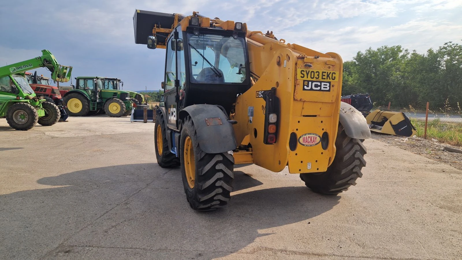Телескопичен товарач JCB 535-95 - изображение 5
