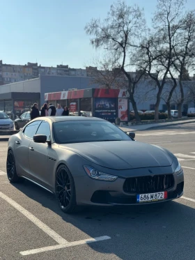 Maserati Ghibli SQ4* JBL-музика* подгрев* CarPlay* шибидах* карбон, снимка 2