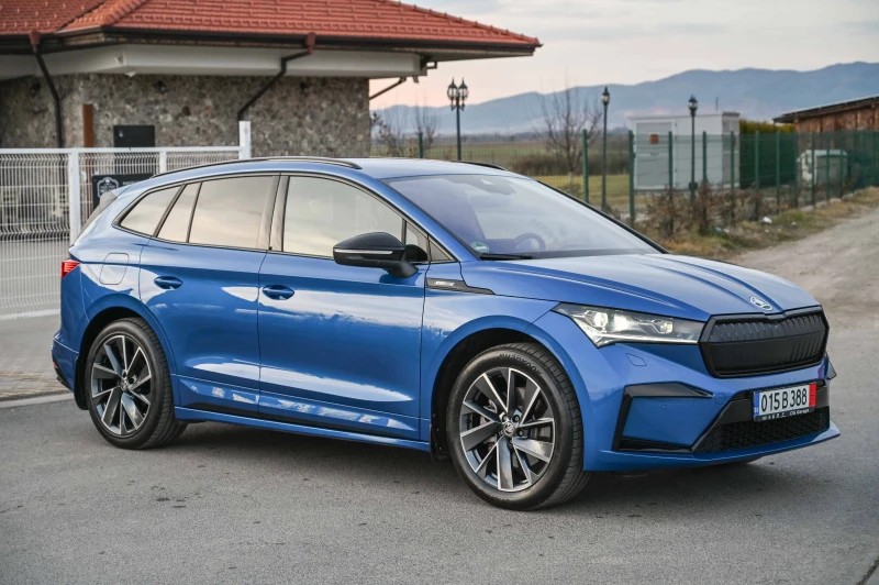 Skoda Enyaq IV* 82KWh* Sportline* КАМЕРА* CANTON* Ambient* Ger, снимка 7 - Автомобили и джипове - 49470146