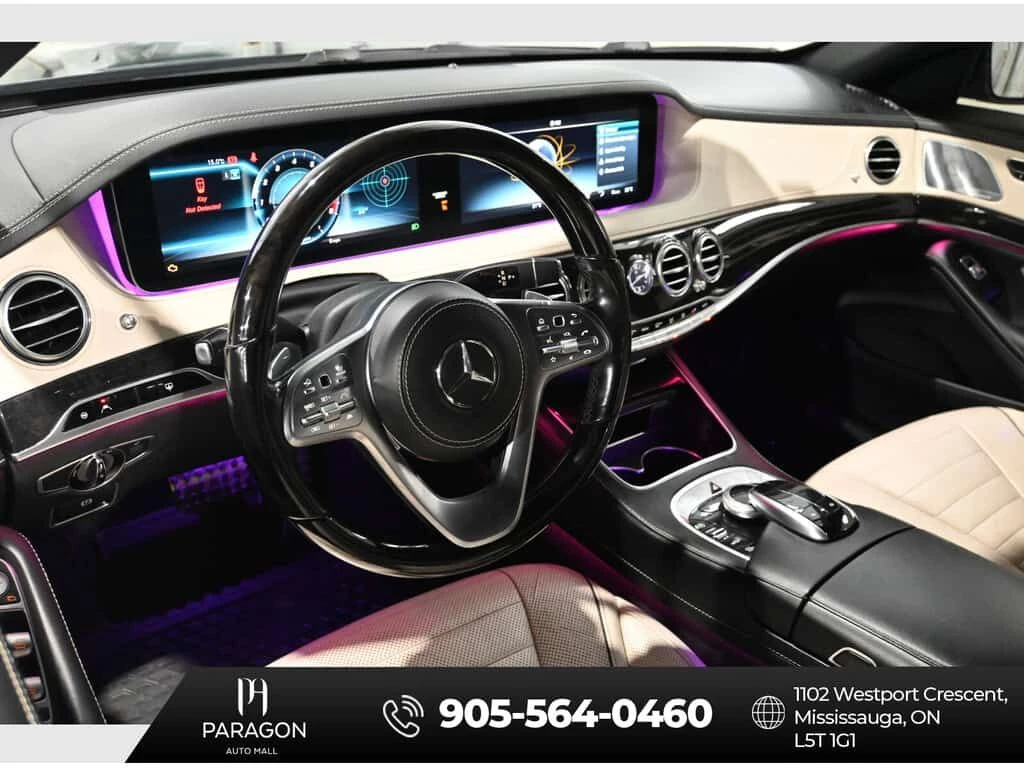 Mercedes-Benz S 560 ДИСТРОНИК/BURMESTER/ЦЕНА ДО БЪЛГАРИЯ , снимка 12 - Автомобили и джипове - 53903486