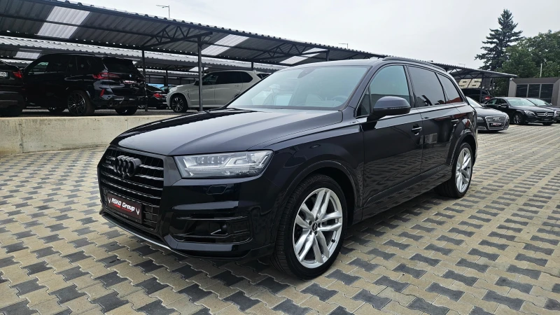 Audi Q7 S-LINE/SHADOW//DISTR/CAM/HUD/AMBI/AIR/ОБДУХ/BOSE/L, снимка 1 - Автомобили и джипове - 47287793