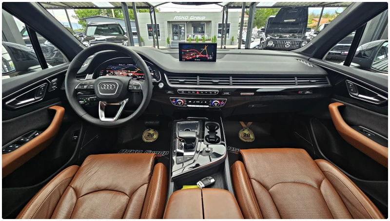 Audi Q7 ! S-LINE/SHADOW//DISTR/CAM/HUD/AMBI/AIR/ОБДУХ/BOSE, снимка 9 - Автомобили и джипове - 47287793