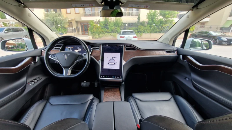 Tesla Model X 100D/LONG RANGE/4X4/ЕВРОПЕЙСКА/ТОП, снимка 9 - Автомобили и джипове - 51333608