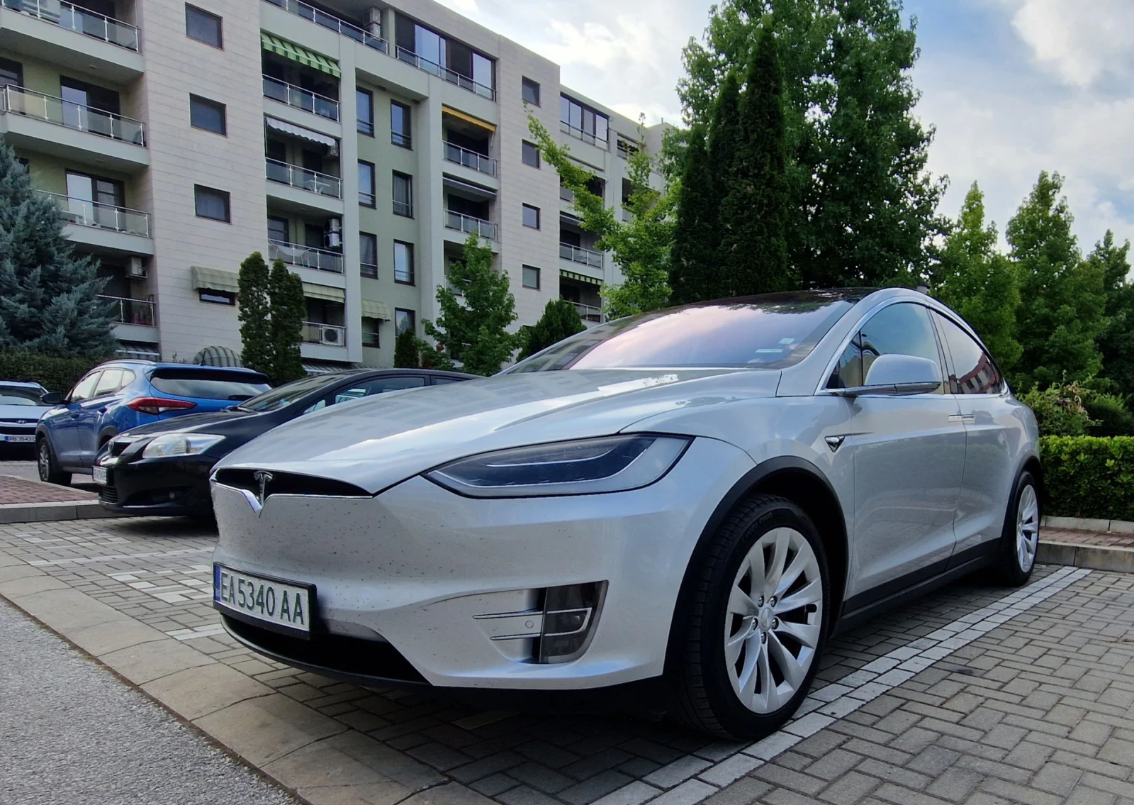 Tesla Model X 100D/LONG RANGE/4X4/ЕВРОПЕЙСКА/ТОП, снимка 1