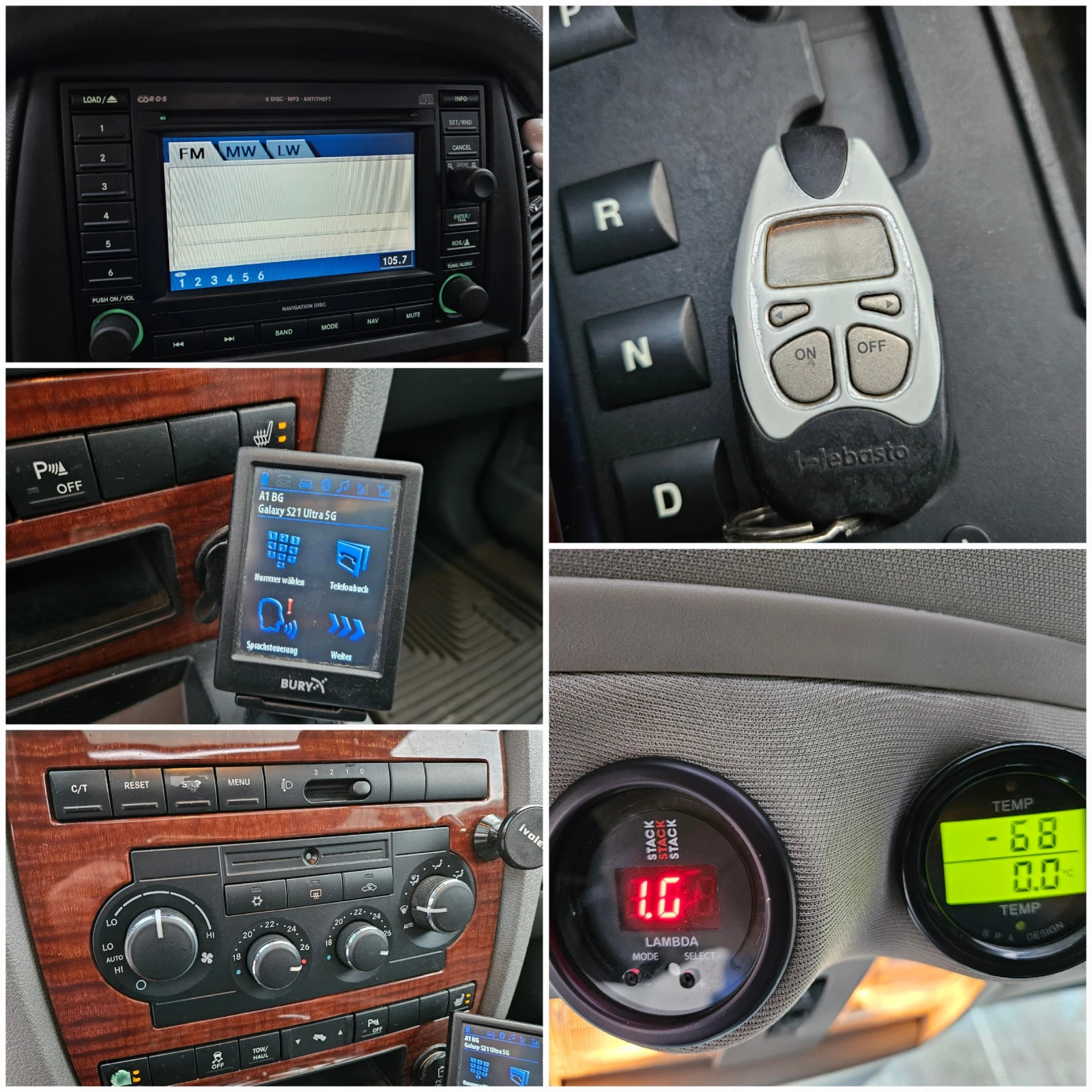 Jeep Grand cherokee 5.7 GAZ/4X4/KLIMAT/NAVIG | Mobile.bg   15