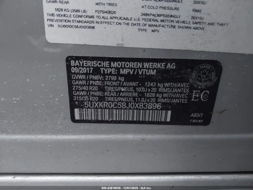 BMW X5 * XDRIVE35I * CARFAX * БЕЗ ПЪРВОНАЧАЛНА ВНОСКА - изображение 9