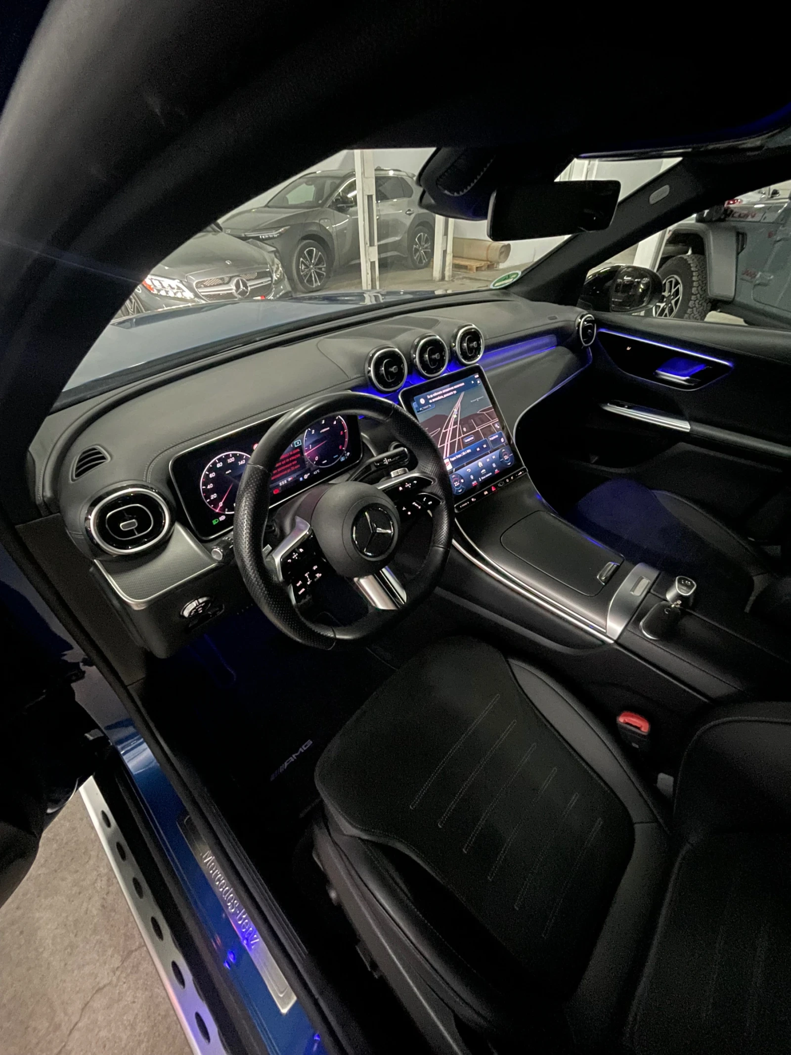 Mercedes-Benz GLC 220 D/AMG/4mat/distr/led/подгр/камера/теглич/НОВА!!! - изображение 10