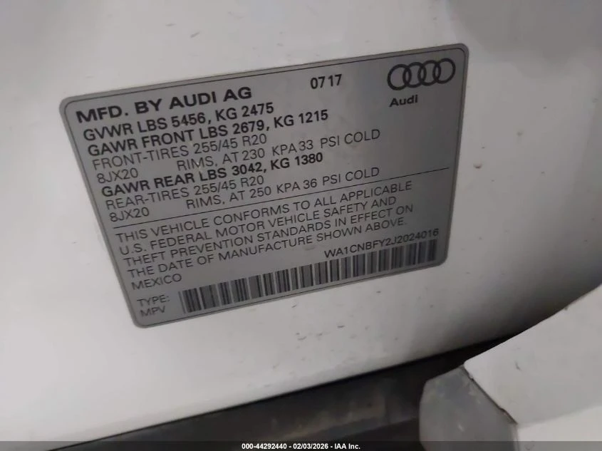 Audi Q5 2.0l 2.0T Premium/2.0T Tech Premium - изображение 9