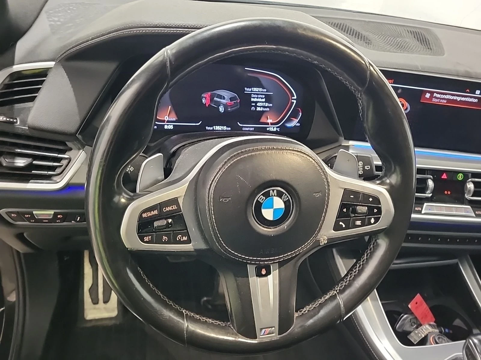 BMW X5 M-pkg* Pano* Back cam* 2ключа* Blind stop* Подгрев, снимка 7 - Автомобили и джипове - 55092396