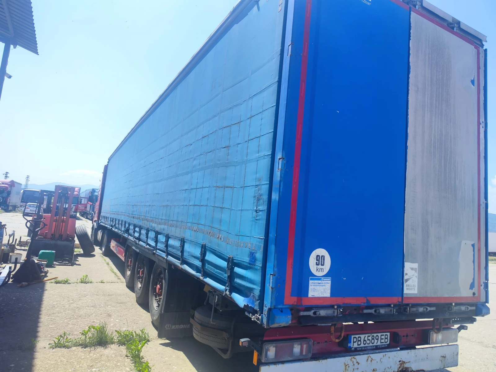 Полуремарке Krone СД, снимка 3 - Ремаркета - 54679114