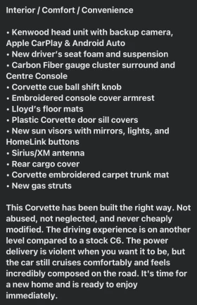 Chevrolet Corvette PROCHARGED * ПОДГРЕВ * ШИБИДАХ * ЦЕНА ДО БГ * , снимка 14