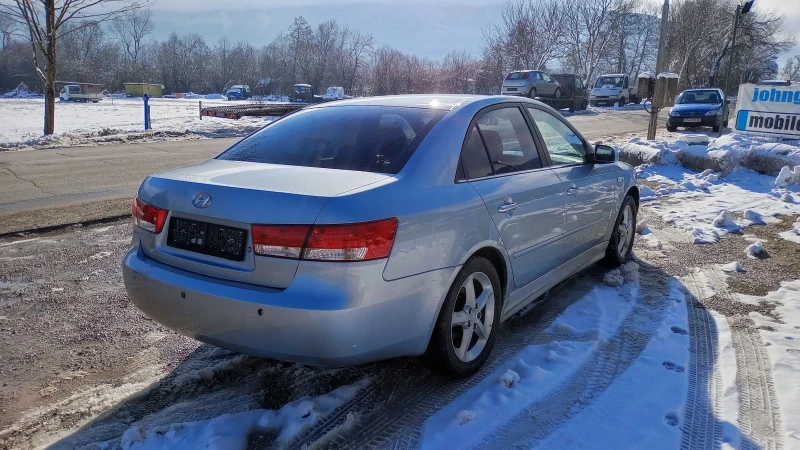 Hyundai Sonata 2.0CRDi klimatronik 2008г. Кожа , снимка 5 - Автомобили и джипове - 48487853