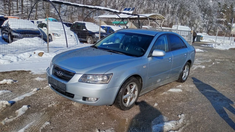 Hyundai Sonata 2.0CRDi klimatronik 2008г. Кожа , снимка 3 - Автомобили и джипове - 48487853