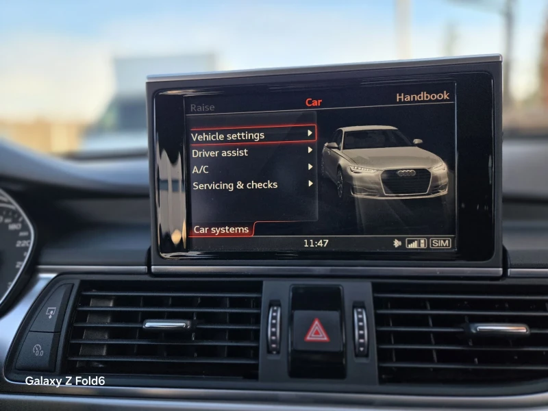 Audi A6 BOSE, Памет, Доказани км., нови гуми, камера, снимка 15 - Автомобили и джипове - 53478309