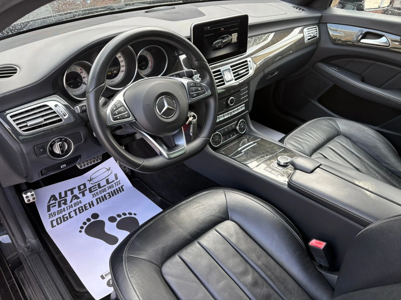 Mercedes-Benz CLS 250 D AMG* 4 MATIC* FACE* ЛИЗИНГ* БАРТЕР, снимка 8 - Автомобили и джипове - 54277286