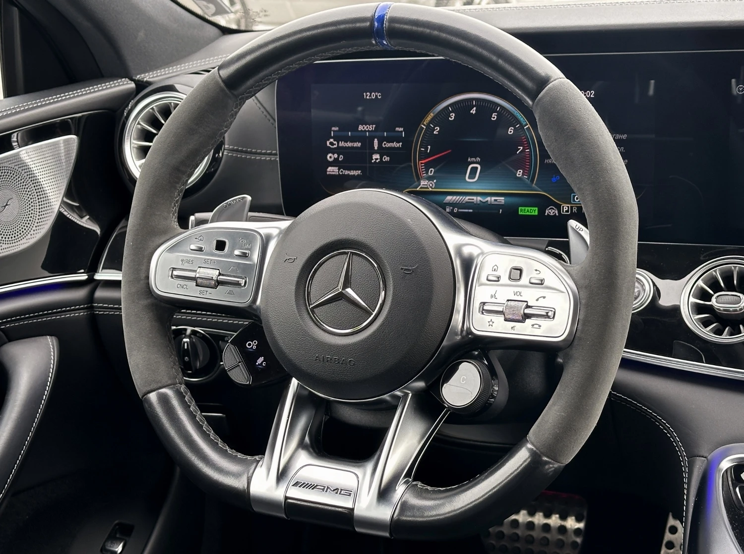 Mercedes-Benz GT 4Matic, Burm, Cam360, FIRST CLASS FOND, TV, снимка 10 - Автомобили и джипове - 54440167