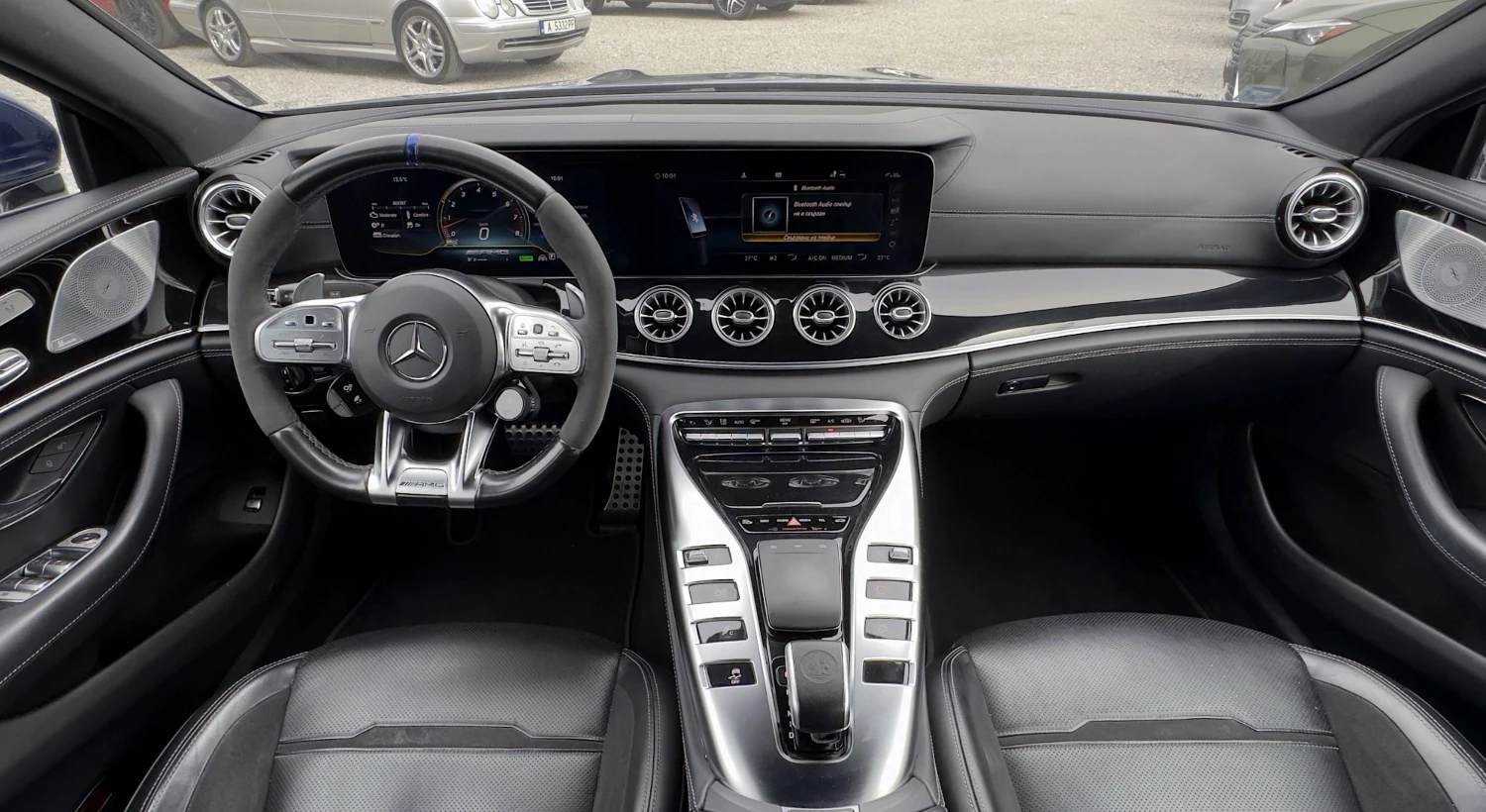 Mercedes-Benz GT 4Matic, Burm, Cam360, FIRST CLASS FOND, TV, снимка 8 - Автомобили и джипове - 54440167