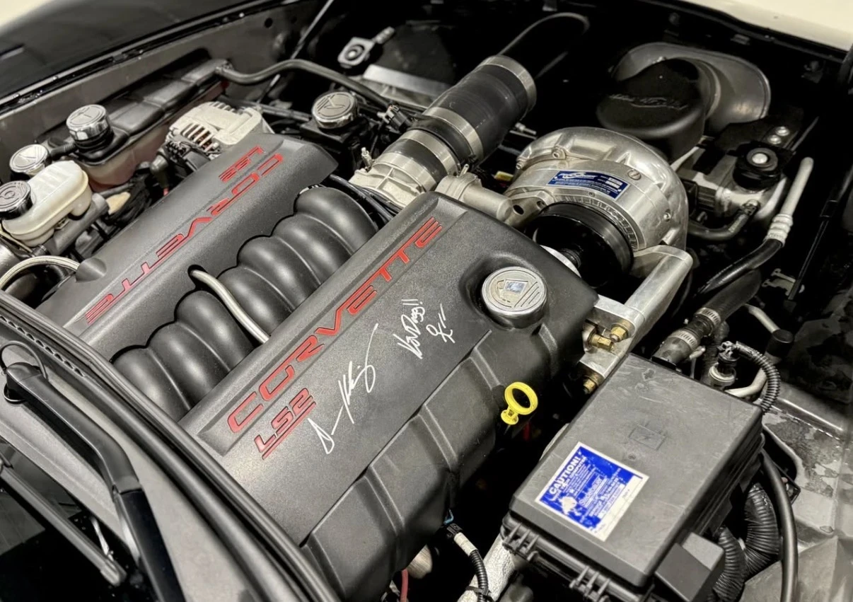 Chevrolet Corvette PROCHARGED * ПОДГРЕВ * ШИБИДАХ * ЦЕНА ДО БГ * , снимка 11 - Автомобили и джипове - 54442379