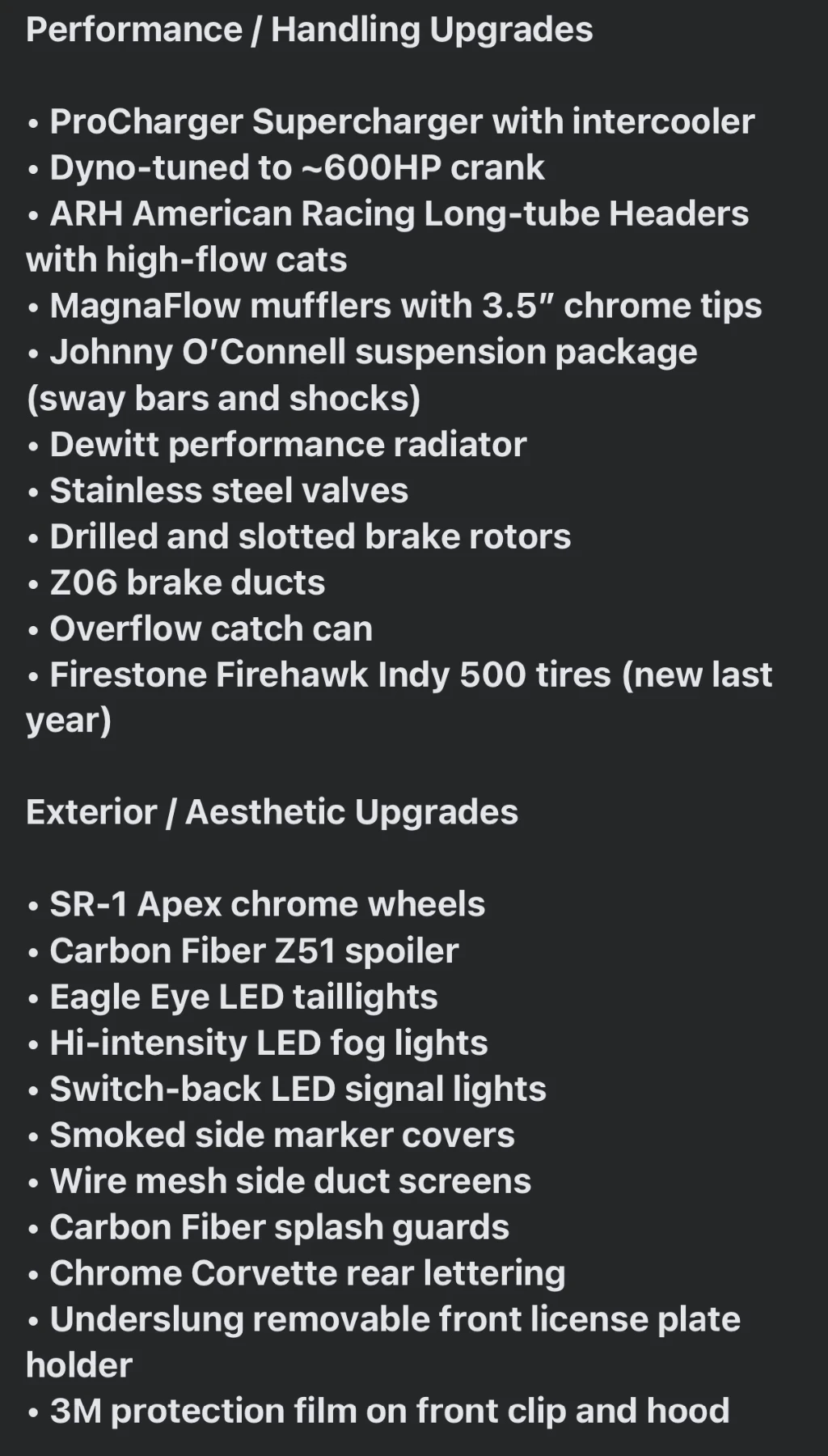 Chevrolet Corvette PROCHARGED * ПОДГРЕВ * ШИБИДАХ * ЦЕНА ДО БГ * , снимка 15 - Автомобили и джипове - 54442379