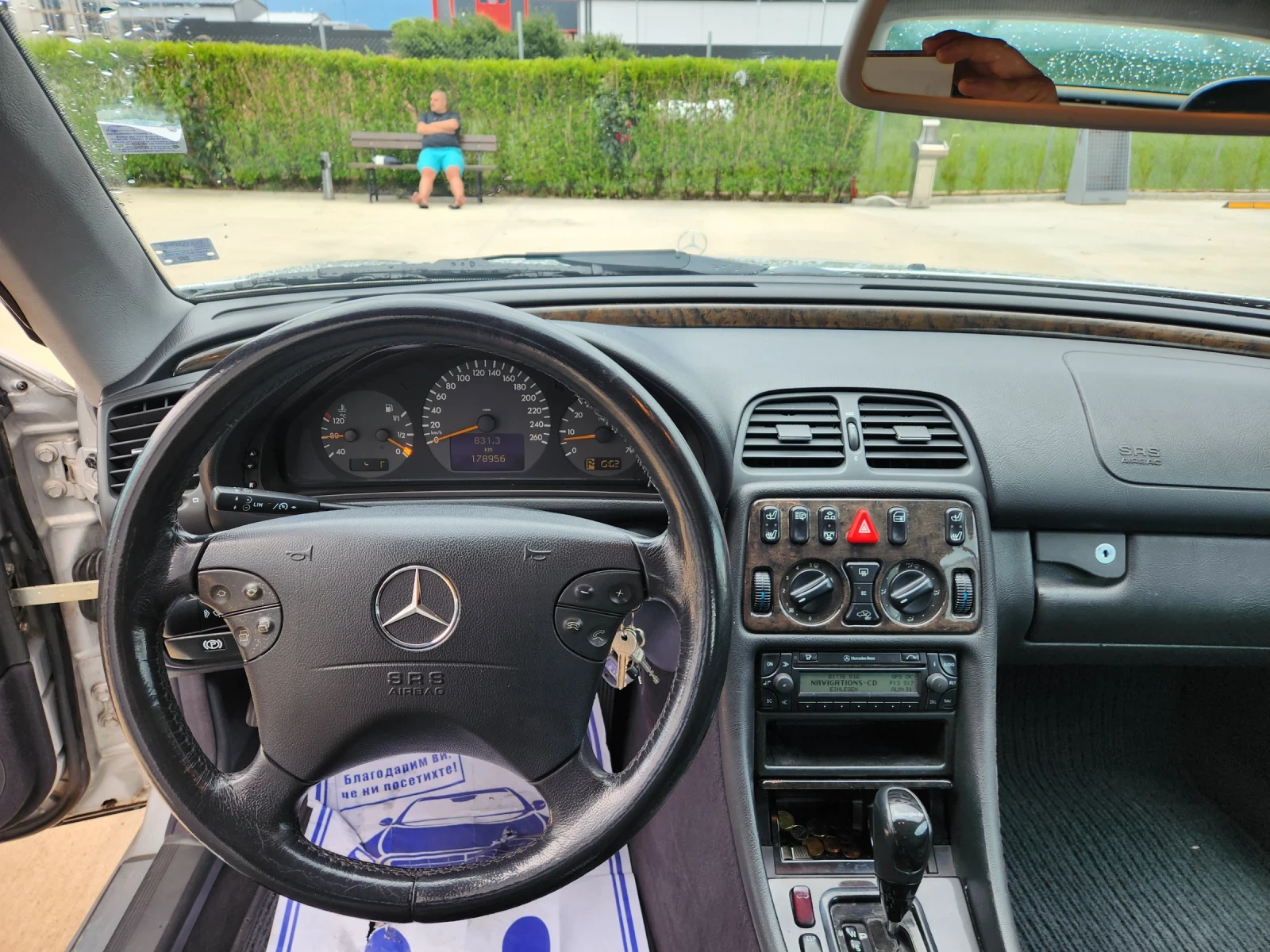 Mercedes-Benz CLK 320i Кабриолет , снимка 7 - Автомобили и джипове - 55406400