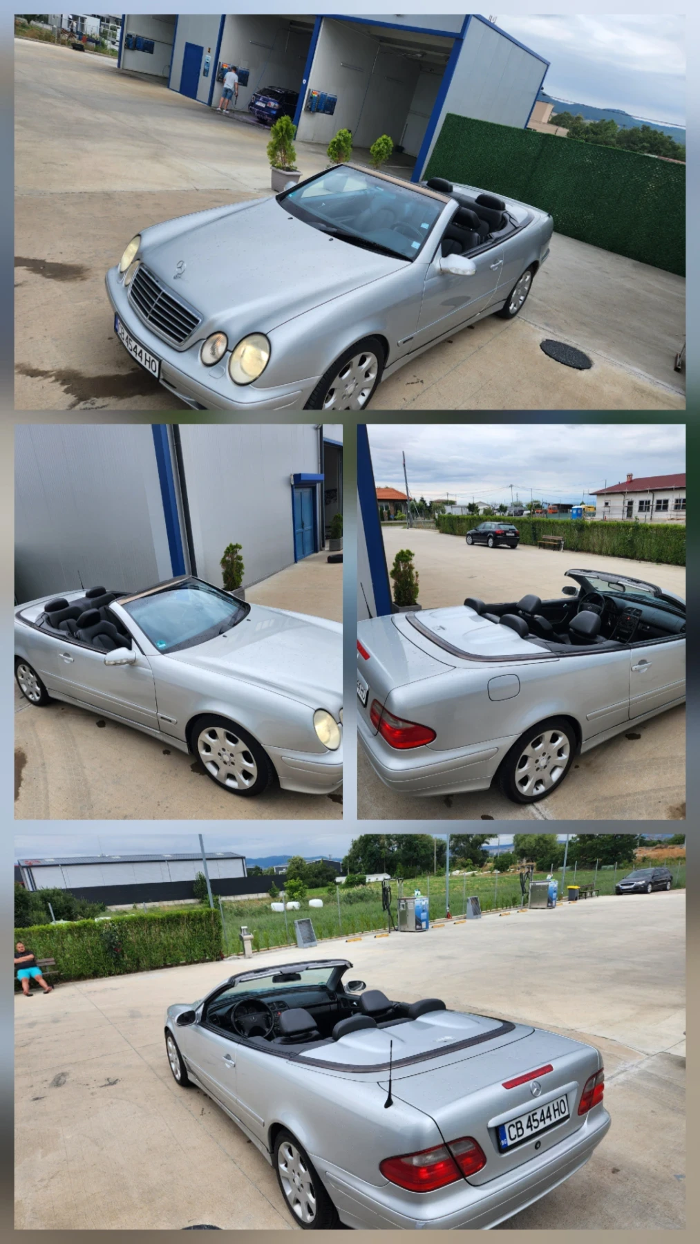 Mercedes-Benz CLK 320i Кабриолет , снимка 6 - Автомобили и джипове - 55406400