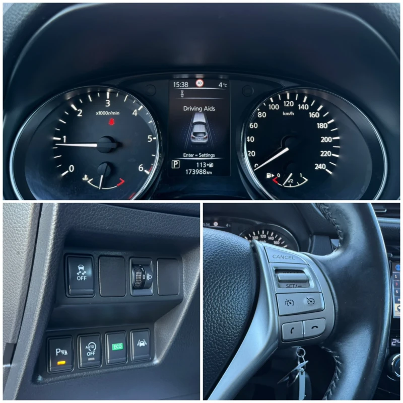 Nissan Qashqai 1.6DCI-AUT-NAVI-CAMERA-DISTRONIC-LANE ASSIST-TOP, снимка 14 - Автомобили и джипове - 49392824